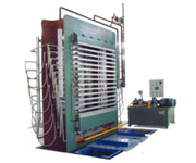 牡丹江HCN-600T多层框架式热压机